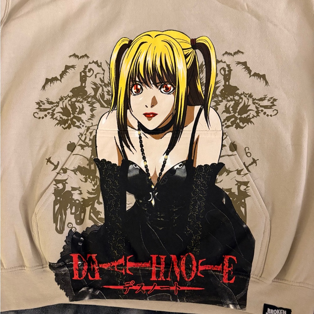 Broken Promises x Death Note Misa Sand Hoodie Size Medium